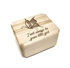 Engraved Handmade Personalized Butterfly Mini Urn, Small Urn, Sharable Urn, Pocket Urn, Rememberance Urn