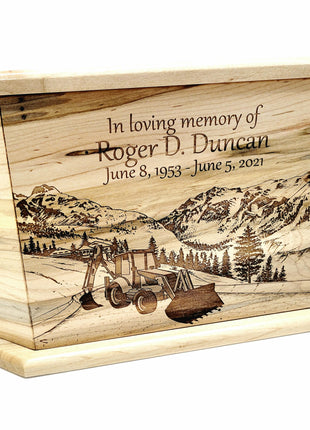 Custom Engraved Wooden Memory Boxes