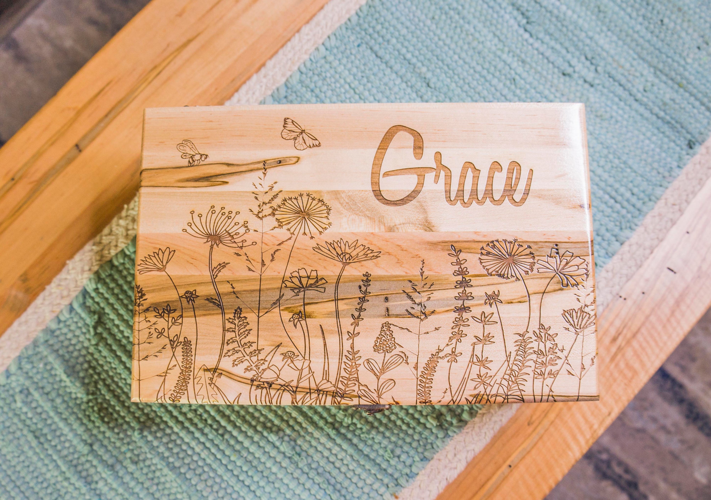 Customize Memory Box Custom Engraved Wooden Memory Box | Personalized Keepsake Boxes