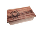 Sunshine Electronic Music Box Add Text, Personalized Custom Wood Laser Engraved Music Box