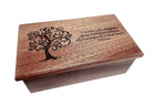 Tree Electronic Music Box Add Text, Personalized Custom Wood Laser Engraved Music Box