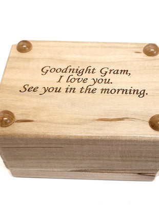 Engraved Handmade Personalized Butterfly Mini Urn, Small Urn, Sharable Urn, Pocket Urn, Rememberance Urn