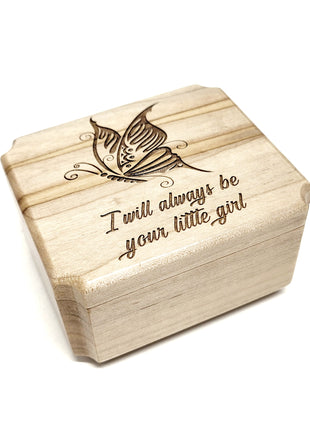 Personalized Butterfly Mini Music Box