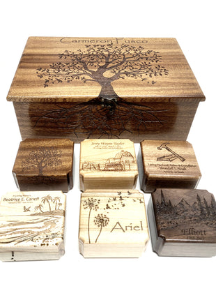 Serenity Collection: Personalized Memory Box and Minis