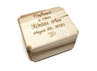 Confirmation Baptism Mini Music Box Add Text, Personalized Handmade Custom Wood Small Wind Up Music Box