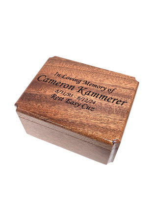 Your Text Ring Box Add Text, Personalized Handmade Custom Laser Engraved Wooden Ring Box
