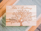 Tree of Life Memory Box Add Text, Personalized Handmade Custom Wood Memorial Laser Engraved Box