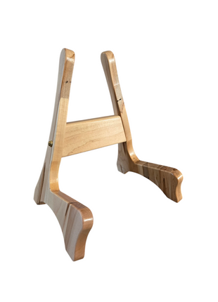 Custom Engraved Handmade Wood Baritone Ukelele Stand, Small Guitar Stand