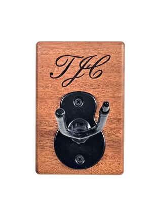 Custom Engraved Handmade Wood Violin Hanger, Violin Wall Hanger, Engraved Violin Hanger, Violinist Gift