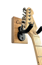 Custom Engraved Handmade Wood Guitar Hanger, Electric Guitar Wall Hanger, Acoustic Guitar Wall Hanger, Classical Guitar Stand, Bass Guitar Wall Hanger
