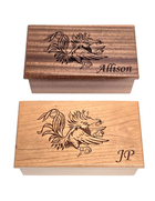 Gamecock South Carolina USC Music Box Add Text, Personalized Custom Laser Engraved Traditional Wind Up Handmade Wood Music Box, Football Gift, Basketball Gift, Unique Gift for Him