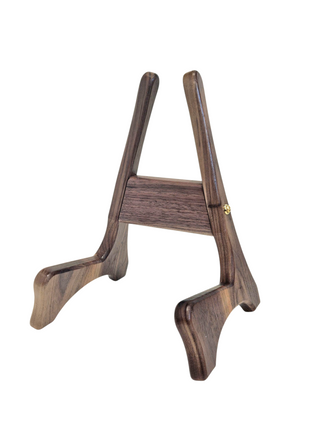 Custom Engraved Handmade Wood Baritone Ukelele Stand, Small Guitar Stand