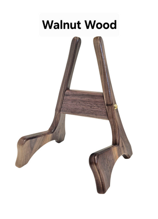 Custom Engraved Handmade Wood Baritone Ukelele Stand, Small Guitar Stand