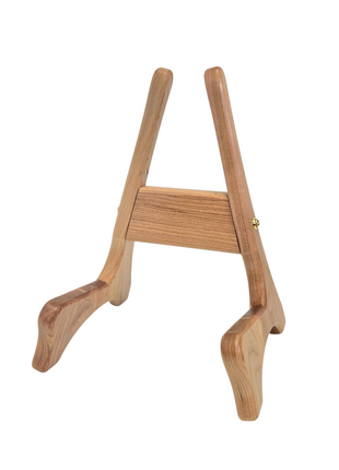 Custom Engraved Handmade Wood Baritone Ukelele Stand, Small Guitar Stand