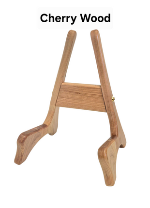 Custom Engraved Handmade Wood Baritone Ukelele Stand, Small Guitar Stand