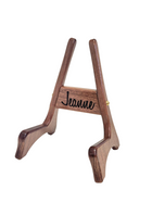 Custom Engraved Handmade Wood Baritone Ukelele Stand, Small Guitar Stand