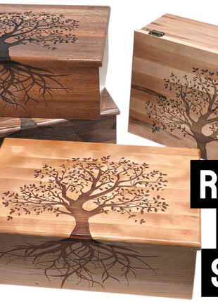 READY TO SHIP Tree of Life Memory Box