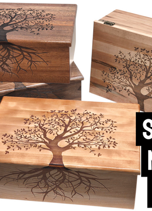 READY TO SHIP Tree of Life Memory Box