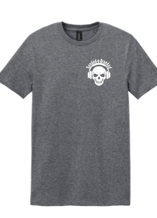SNB Rock On Skull Headphones T-Shirt