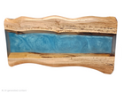 Wooden Epoxy Lighted Wall Fixture Art