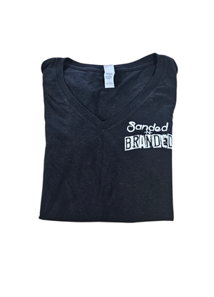 SNB Womens Fitted V Neck T Shirt