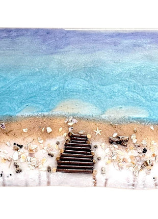 Beach Scene Exopy Wall Art, Beach House Decor