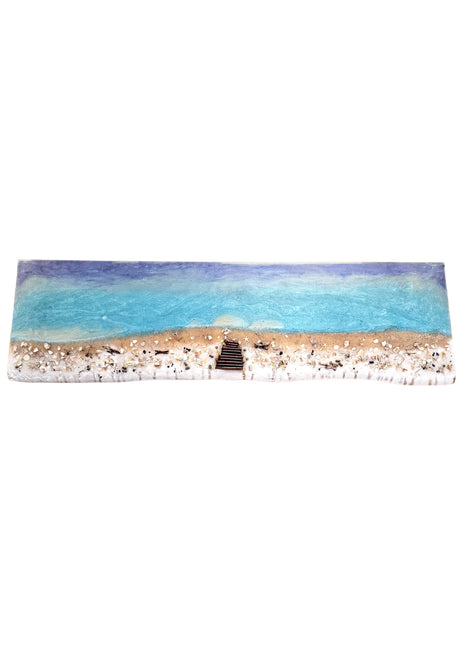 Beach Scene Exopy Wall Art, Beach House Decor