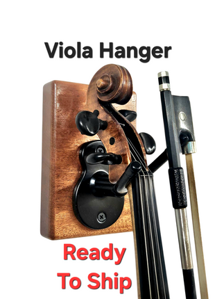 Ready to Ship Handmade Wood Viola Hanger, Viola Wall Hanger, Violist Gift