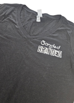 SNB Womens Fitted V Neck T Shirt