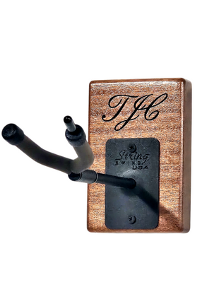 Custom Engraved Handmade Wood Cello Hanger, Cello Wall Hanger, Engraved Cello Hanger, Cellist Gift