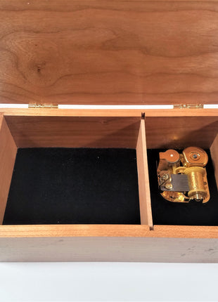 Personalized Dandelion Traditional Music Box
