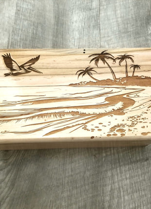Personalized Beach with Pelican Electronic Music Box