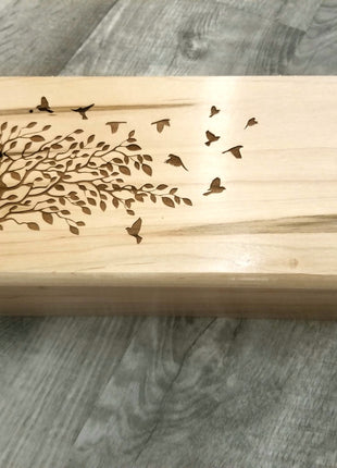 Personalized Tree with Birds Electronic Music Box