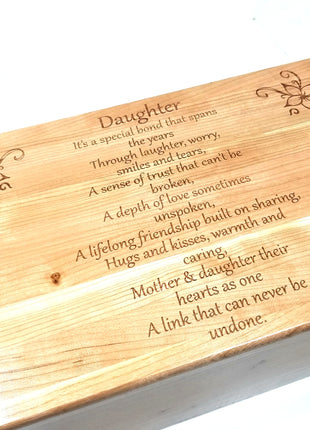 Personalized Daughter Memory Box