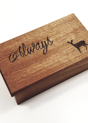 Personalized Always with Doe Traditional Music Box