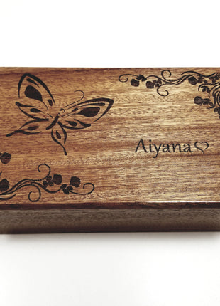 Personalized Butterfly Electronic Music Box