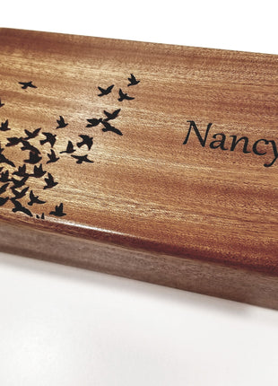 Personalized Birds in Corner Electronic Music Box