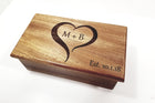 Personalized Heart Traditional Music Box