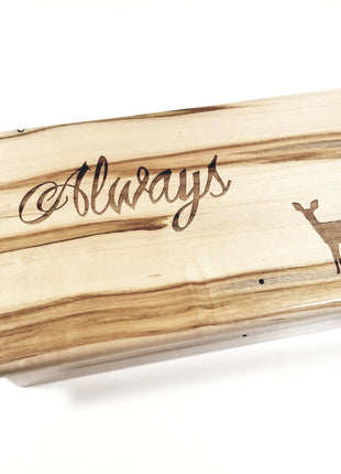 Personalized Always with Doe Traditional Music Box