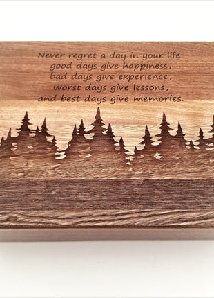 Personalized Forest Memory Box