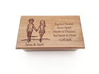 Personalized Couple Holding Hands Electronic Music Box