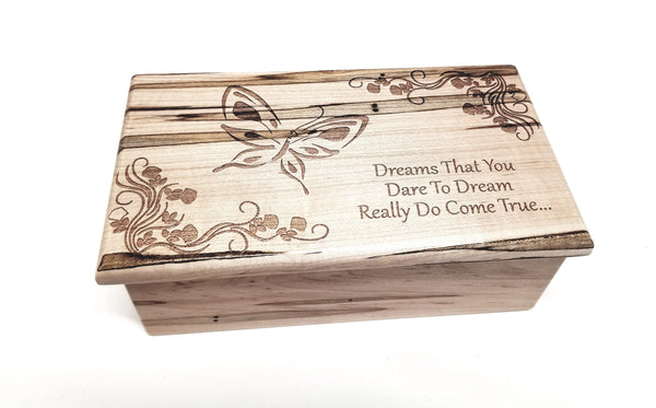 Personalized Butterfly Electronic Music Box