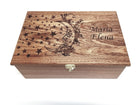 Personalized Moon and Stars Memory Box