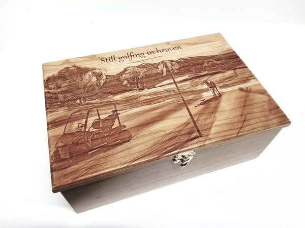 Personalized Golf Memory Box