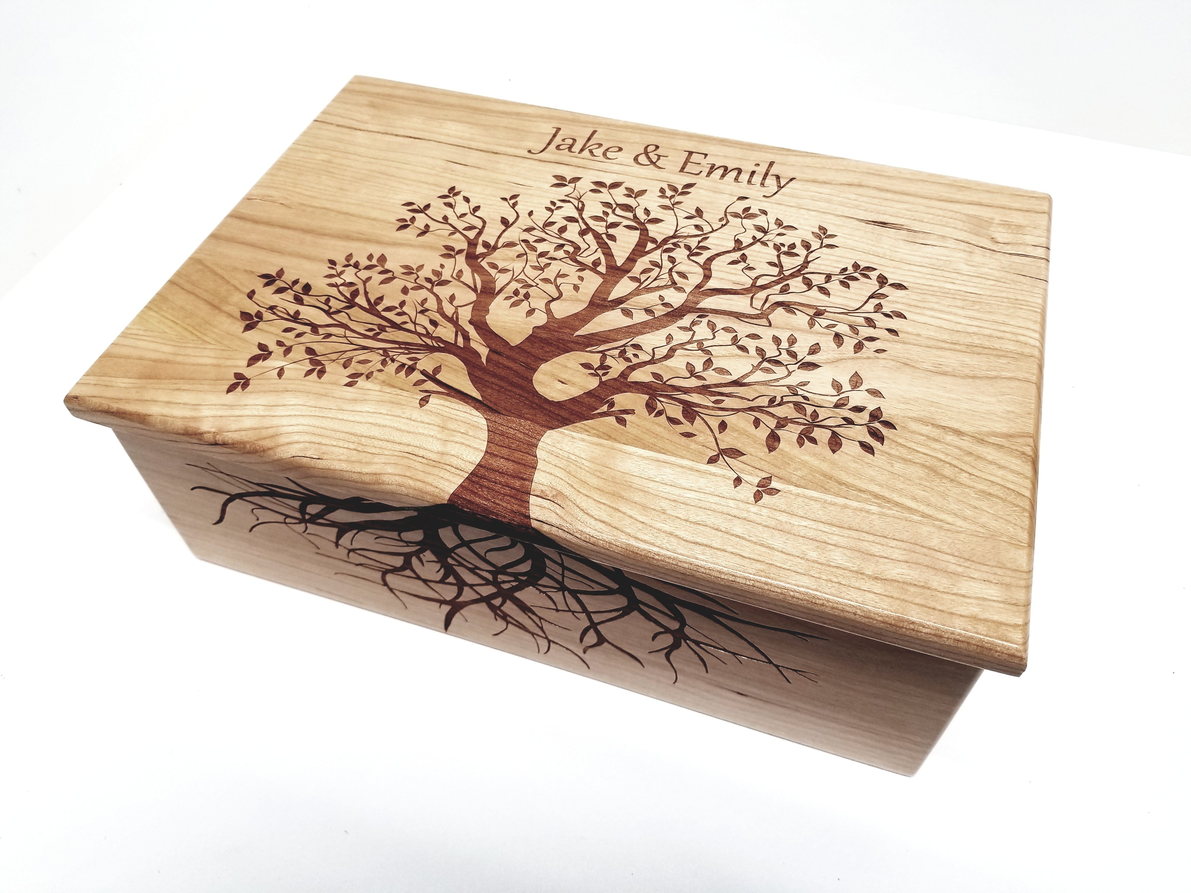 Flowering Blooming Tree of Life Stamp Personalized, Handmade Gift in  Special Box