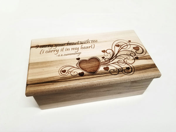 Personalized Heart Design Electronic Music Box
