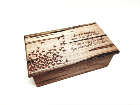 Personalized Birds in Corner Electronic Music Box