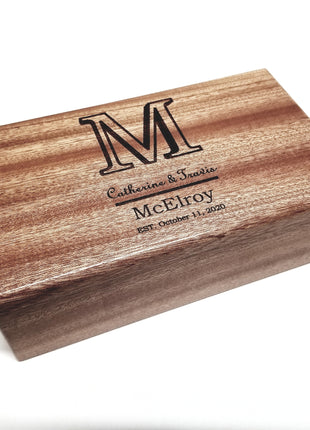 Personalized Name Traditional Music Box