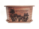 Custom Wooden Cremation Urn for Ashes