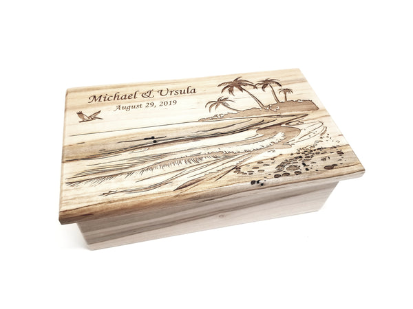 Personalized Beach with Pelican Electronic Music Box